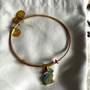 Gold Alex and Ani Bracelet